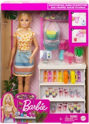 BIG W Barbie Smoothie Bar Playset offer