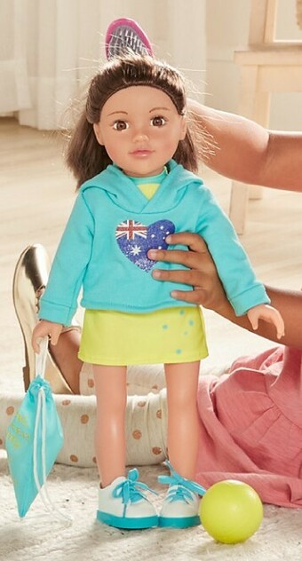 BIG W DesignaFriend Netball Doll offer