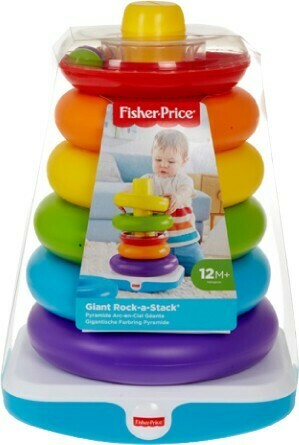 BIG W Fisher-Price Giant Rock-a-Stack offer