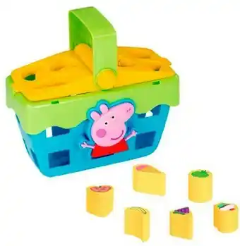 BIG W Peppa Pig Peppa Shape Sorter Basket offer