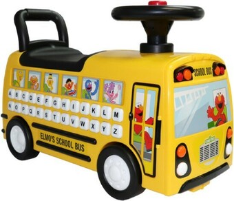 BIG W Sesame Street Bus Ride On offer