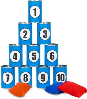BIG W Formula Sports Throwing Cans Game offer