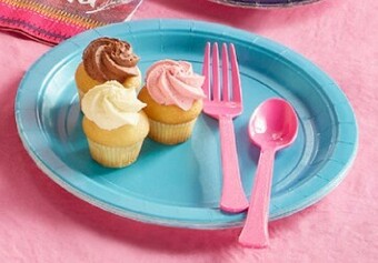 BIG W Spirit Riding Free 20-Pack 9-Inch Caribbean Blue Round Paper Plates offer