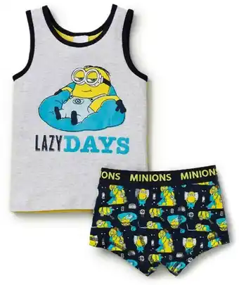 BIG W Minions Kids Singlet and Trunk offer