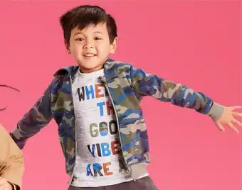 BIG W K-D Camo Zip Thru offer