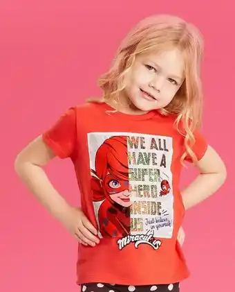 BIG W Miraculous Ladybug Tee offer