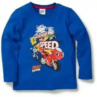 BIG W Ricky Zoom Kids Tee - Blue offer