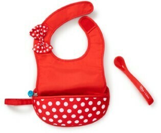 BIG W B.Box Minnie Bib and Spoon set offer