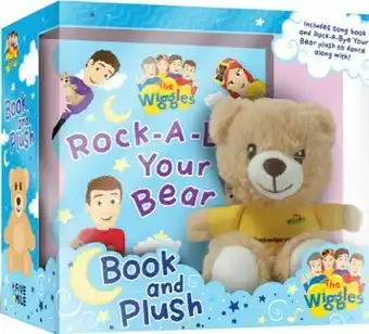 BIG W The Wiggles Rock a Bye Your Bear Book & Plush offer