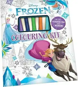 BIG W Frozen Colouring Kit offer