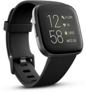 BIG W Fitbit Versa 2 - Black/Carbon offer