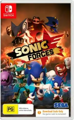 BIG W Nintendo Switch Sonic Forces Bundle Stock Only+ offer