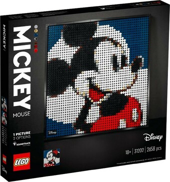 BIG W LEGO ART Disney's Mickey Mouse 31202 offer