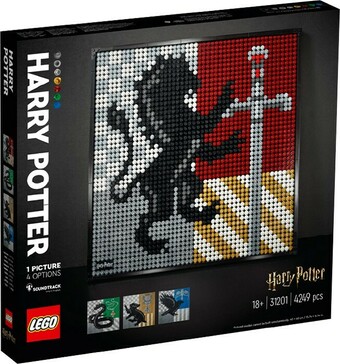BIG W LEGO ART Harry Potter Hogwarts Crests 31201 offer