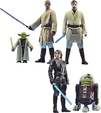 BIG W Star Wars Celebrate the Saga Jedi Order Figurines offer