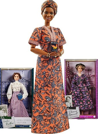 BIG W Barbie Signature Doll Collection Maya Angelou, Eleanor Roosevelt or Helen Keller offer
