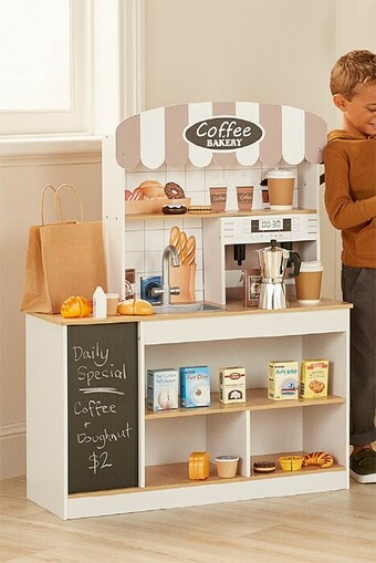 BIG W Teamson Wooden Coffee Shop offer