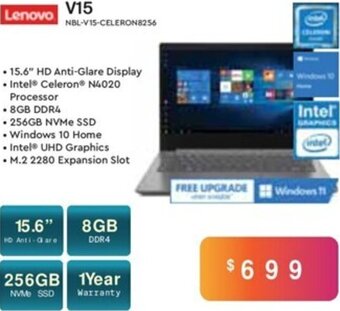 Leader Computers Lenovo V15 offer