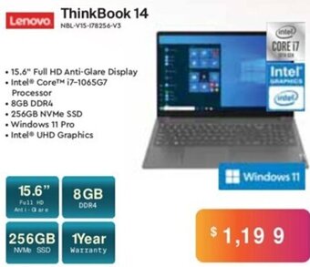 Leader Computers Lenovo ThinkBook 14 offer