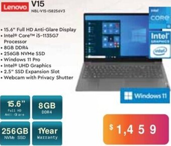 Leader Computers Lenovo V15 offer