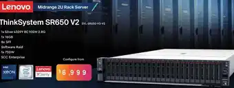 Leader Computers Lenovo ThinkSystem SR650 V2 offer