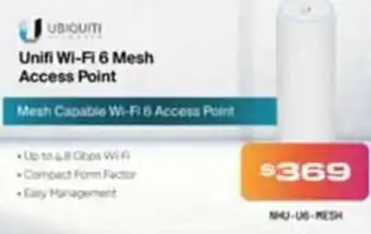 Leader Computers Unifi Wi-Fi 6 Mesh Access Point offer