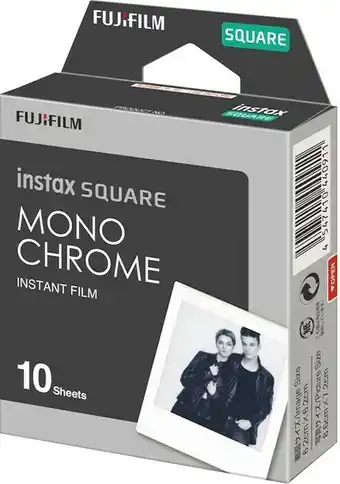 BIG W instax SQUARE Film 10-Pack - Monochrome offer