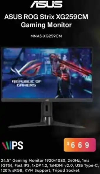 ASUS Rog Strix XG259CM Gaming Monitor