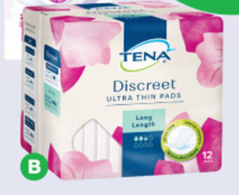 Woolworths Tena Ultra Thin Pads Pk 12 offer
