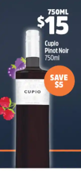 Cupio Pinot Noir 750ml