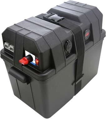 Autopro Voltage 12V Powered Battery Box with in Built 140AMP Voltage Sensitive Relay offer