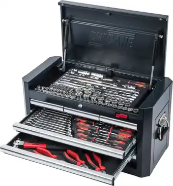 Autopro Chicane 26” 6 Drawer Tool Chest and Tool Set Combo offer