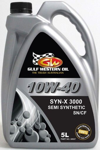 Autopro Gulf Western Syn-X 3000 10W40 5LT offer