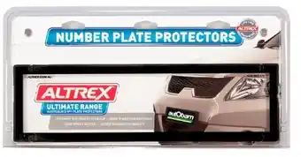 Altrex Number Plate Frames