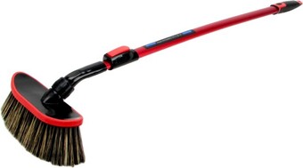 Streetwize Telescopic Soft Bristle Dip and Wash Brush