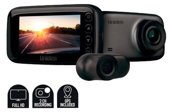 Autopro Uniden Full HD Dual Recording GPS Dash Cam offer