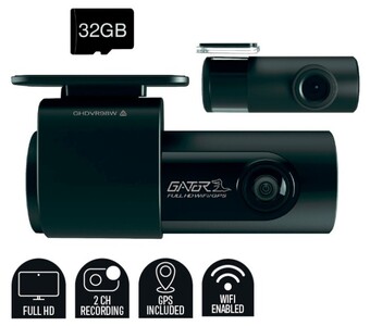 Autopro Gator Full HD Dual Recording Wi-Fi GPS Dash Cam 32GB offer