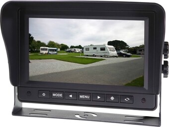 Autopro Gator 7” Dash Mount Reverse Monitor - Dual Cameras & Trailer Cable Kit offer