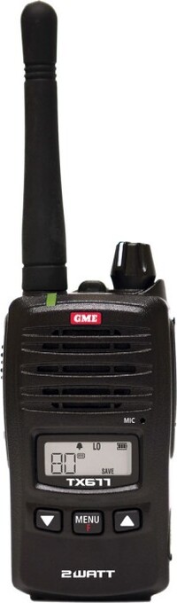 Autopro GME 2W 80CH Handheld UHF CB Radio offer