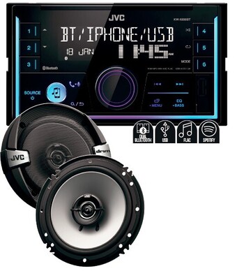 Autopro JVC 200W 2DIN Bluetooth® Digital Media Receiver offer