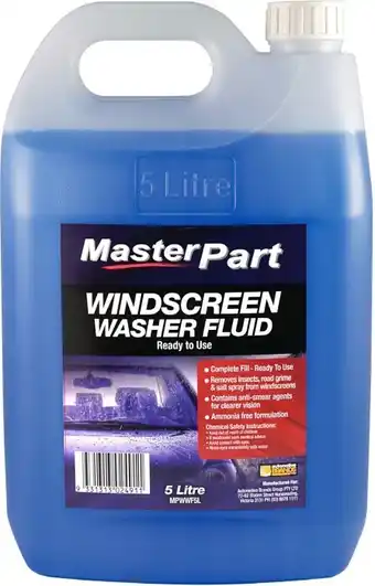 Autopro MasterPart Windscreen Washer Fluid Premix 5LT offer