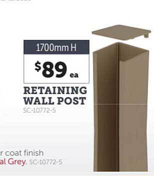 Retaining Wall Post