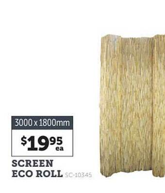 Stratco Screen Eco Roll offer