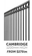 Stratco Cambridge offer