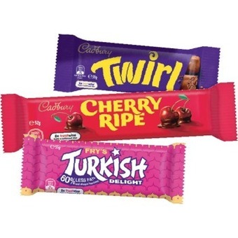 IGA Cadbury Medium Bar, Roll or Toblerone Chocolate 30-60g Selected Varieties offer