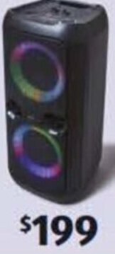 ALDI Portable Party Speaker System With Bluetooth offer