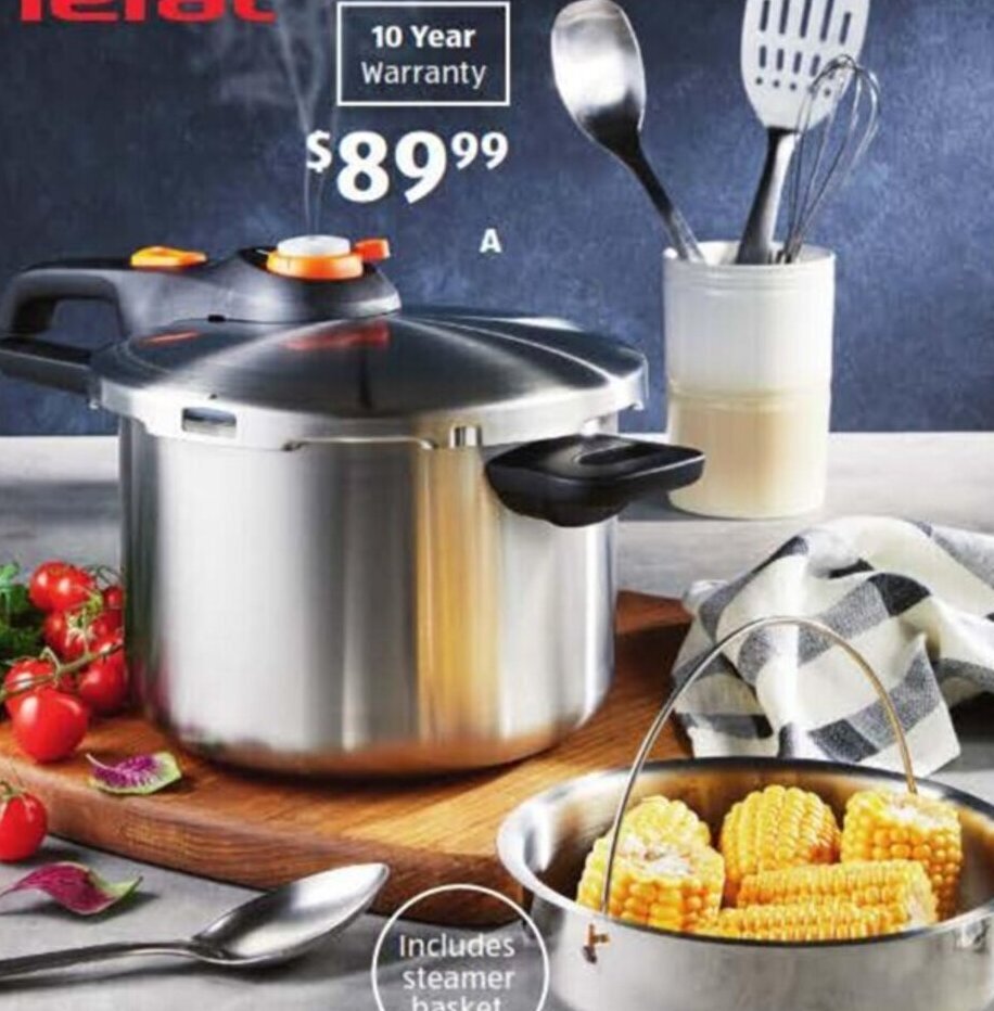 Tefal Pressure Cooker offer at ALDI