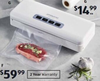 ALDI Vacuum Food Sealer offer