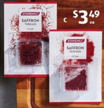 ALDI Saffron Threads or Powder 0.5g offer
