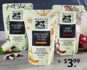 ALDI Maggie Beer Gourmet Liquid Stock 500ml offer